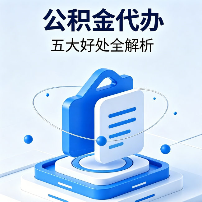 安阳公积金代办到底值不值？这5大好处让你少走弯路